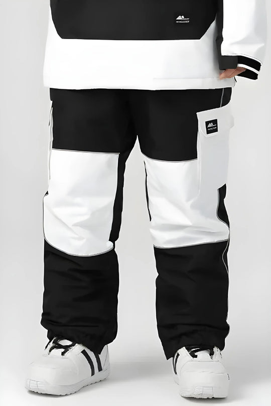 R7 - Knee Mesh Baggy Snow Pants - Unisex