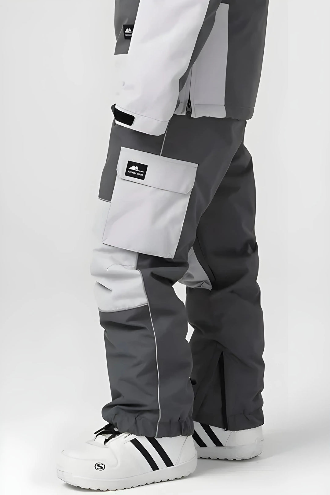 R7 - Knee Mesh Baggy Snow Pants - Unisex