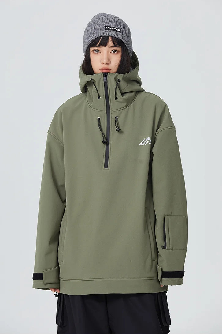 Olive Snow Hoodie 4