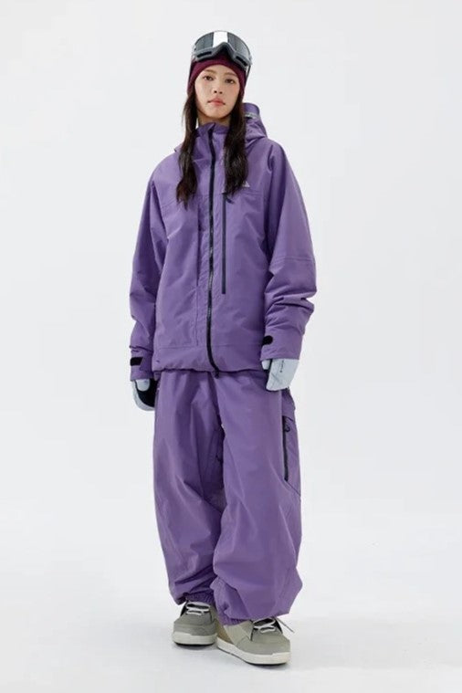 NDN 12 - Side Pocket Baggy Ski Pants - Unisex