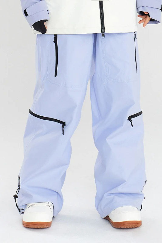 NDN 7 - Tilt Zipper Baggy Ski Pants - Unisex