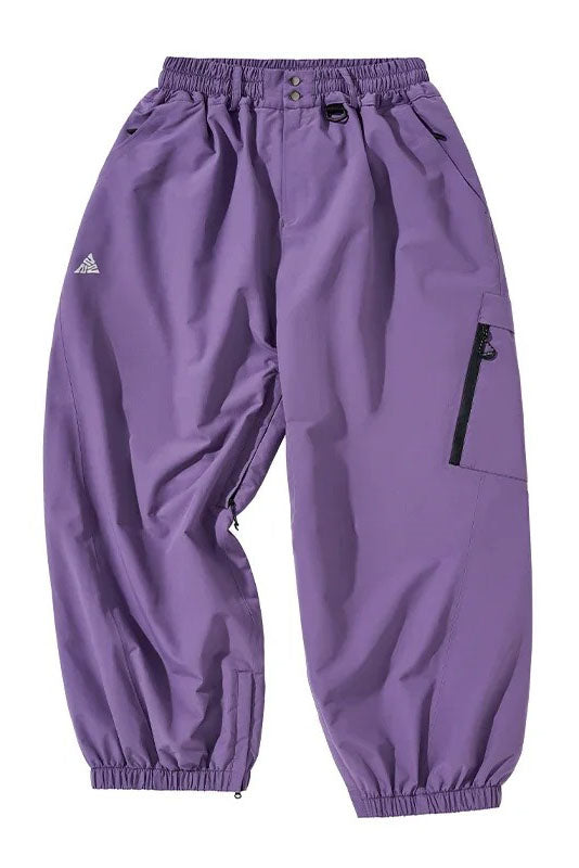 NDN 12 - Side Pocket Baggy Ski Pants - Unisex