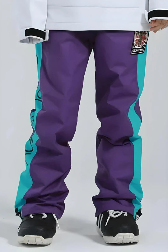 R311 - GSSOU Reflective Thermal Baggy Snow Pants - Unisex