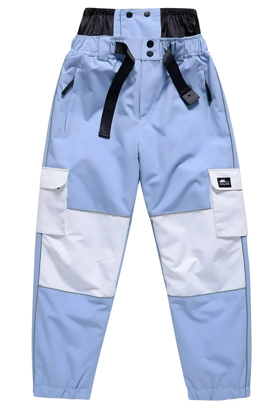 R7 - Knee Mesh Baggy Snow Pants - Unisex