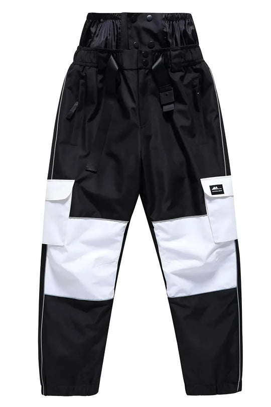 R7 - Knee Mesh Baggy Snow Pants - Unisex