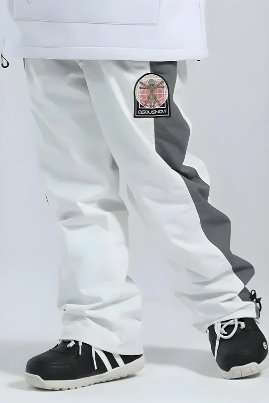 R311 - GSSOU Reflective Thermal Baggy Snow Pants - Unisex