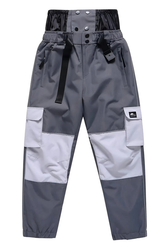 R7 - Knee Mesh Baggy Snow Pants - Unisex