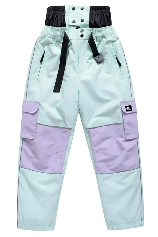 R7 - Knee Mesh Baggy Snow Pants - Unisex