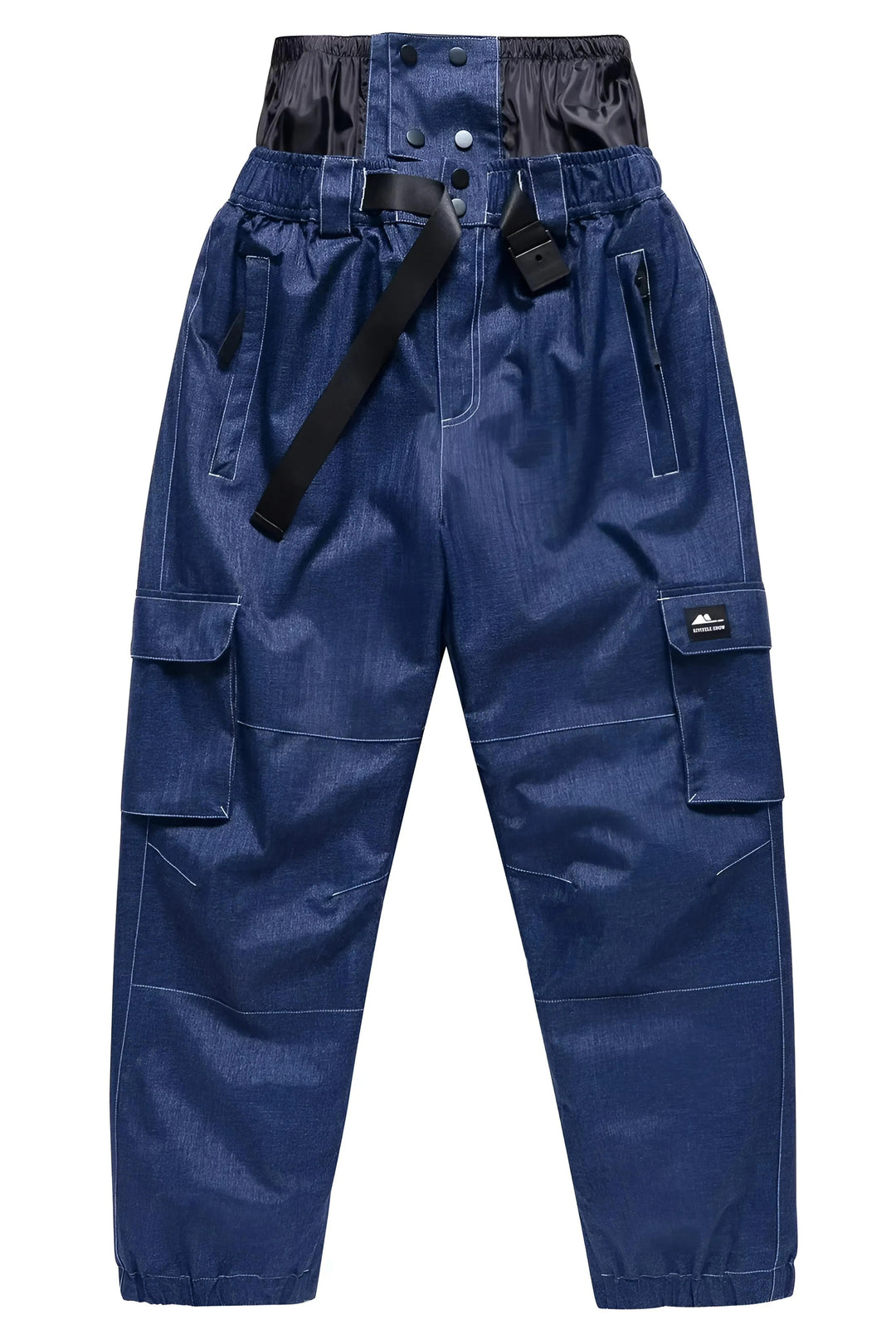 B2 - Denim Style Baggy Ski Pants - Unisex